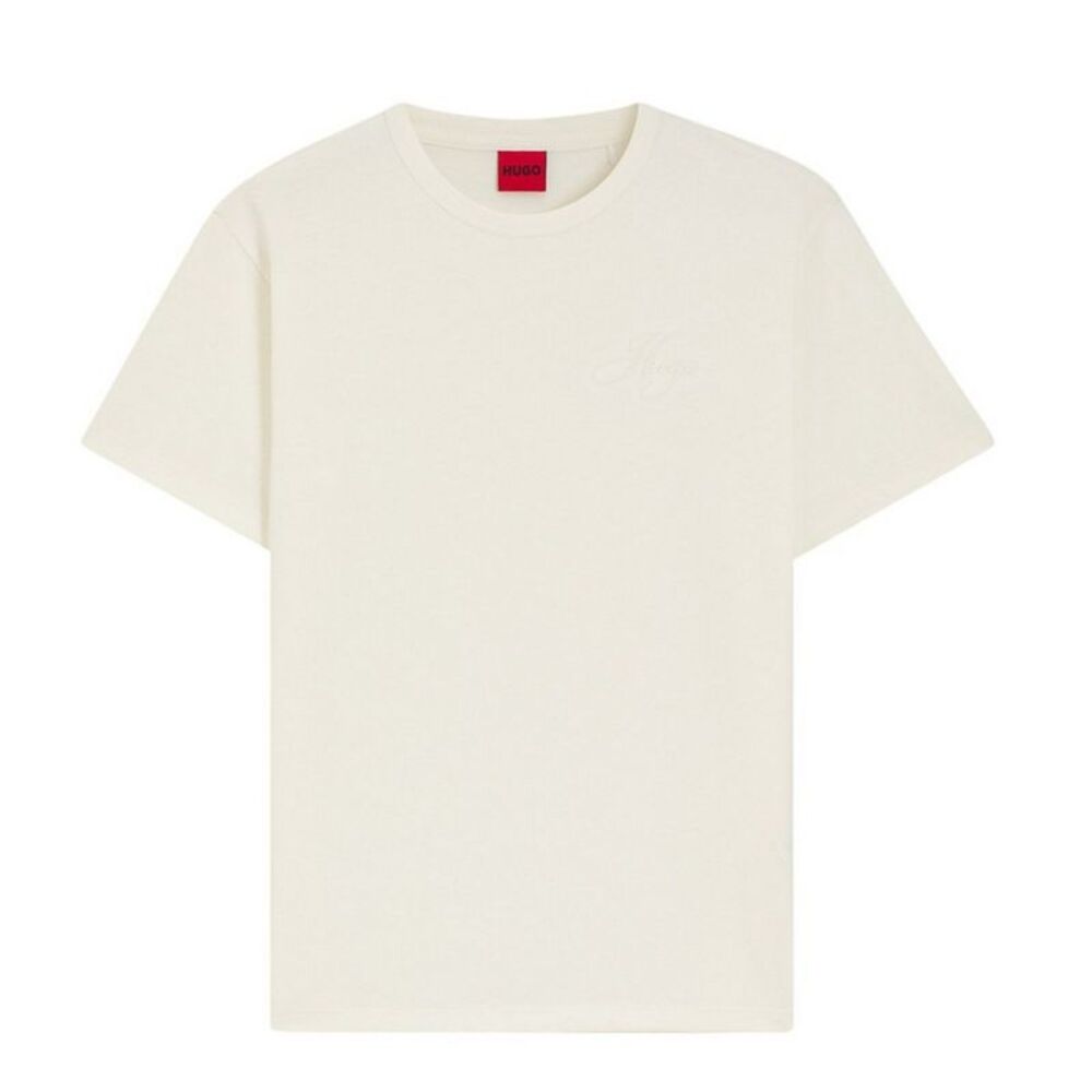 Hugo Womens/Ladies Damacia Plain T-Shirt / Cream